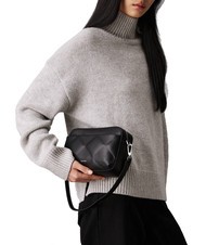 CALVIN KLEIN DIAMOND QUILT  Mini sac à bandoulière, avec bandoulière ck noir - Sacs pour Femme - 4