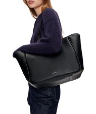 CALVIN KLEIN REFINE  Sac à provisions ck noir - Sacs pour Femme - 4