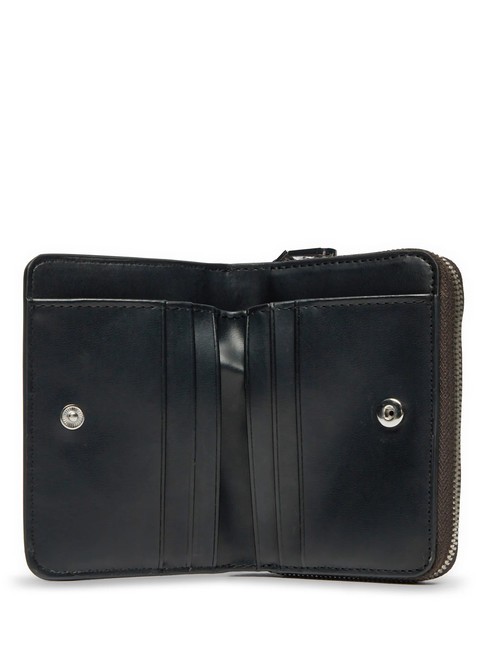 CK JEANS MINIMAL MONOGRAM  Portefeuille moyen bronze à canon - Portefeuilles Femme