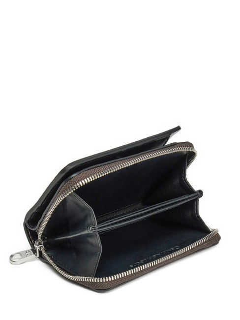 CK JEANS MINIMAL MONOGRAM  Portefeuille moyen bronze à canon - Portefeuilles Femme