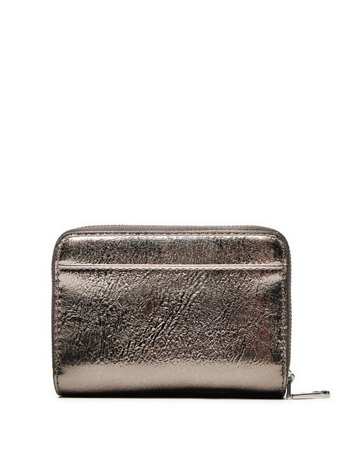 CK JEANS MINIMAL MONOGRAM  Portefeuille moyen bronze à canon - Portefeuilles Femme