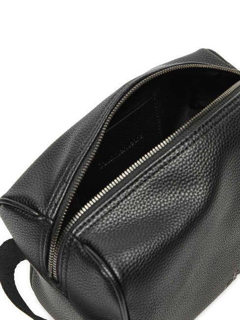 CK JEANS LOGO EMBOSS Mallette beauté pvh noir - Trousses