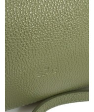 LESAC ALICE Sac à main en cuir avec bandoulière olive - Sacs pour Femme - 7