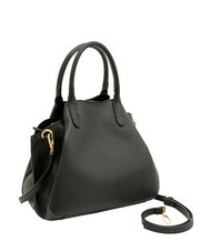 LESAC ALICE Sac à main en cuir avec bandoulière noir - Sacs pour Femme - 2