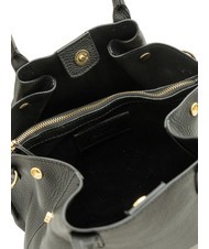 LESAC ALICE Sac à main en cuir avec bandoulière noir - Sacs pour Femme - 6