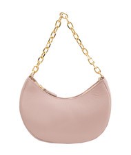 LESAC GIUDITTA Sac hobo en cuir avec cha&icirc;ne rose mill&eacute;naire - Sacs pour Femme - 3