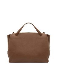 LESAC FRESIA Sac &agrave; main, avec bandouli&egrave;re, en cuir br&ucirc;l&eacute; - Sacs pour Femme - 3