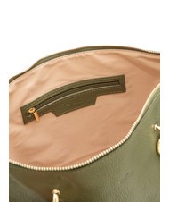 LESAC VIOLA  Sac cabas en cuir olive - Sacs pour Femme - 7