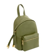 LESAC VANESSA Sac à dos en cuir Dollar olive - Sacs pour Femme - 2