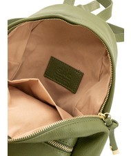 LESAC VANESSA Sac à dos en cuir Dollar olive - Sacs pour Femme - 6