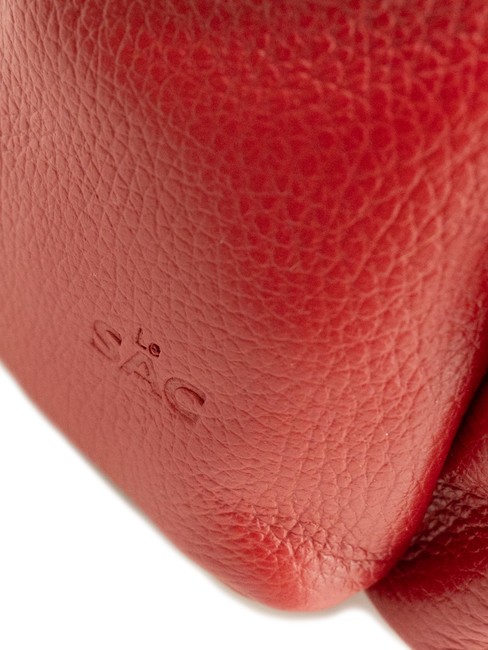 VANESSA Sac à dos en cuir Dollar rouge - Sacs pour Femme