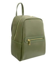 LESAC GELSO Sac à dos en cuir olive - Sacs pour Femme - 2