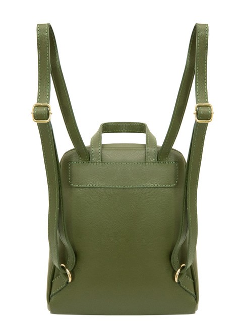 GELSO Sac à dos en cuir olive - Sacs pour Femme