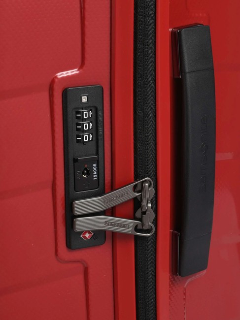 ATTRIX Chariot de taille moyenne ROUGE - Valises Rigides