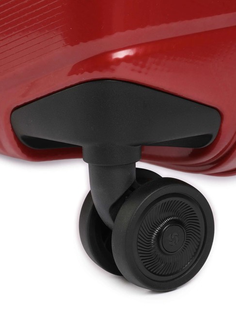 ATTRIX Chariot de taille moyenne ROUGE - Valises Rigides