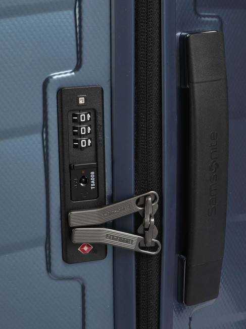 ATTRIX Chariot de très grande taille bleu acier - Valises Rigides