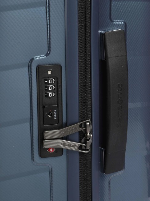 ATTRIX Chariot de taille moyenne bleu acier - Valises Rigides