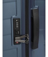 SAMSONITE ATTRIX Chariot de taille moyenne bleu acier - Valises Rigides - 4