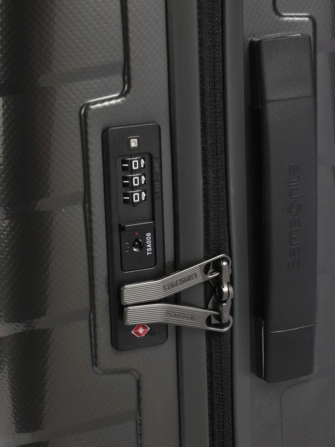 ATTRIX Chariot à bagages à main extensible anthracite - Valises cabine