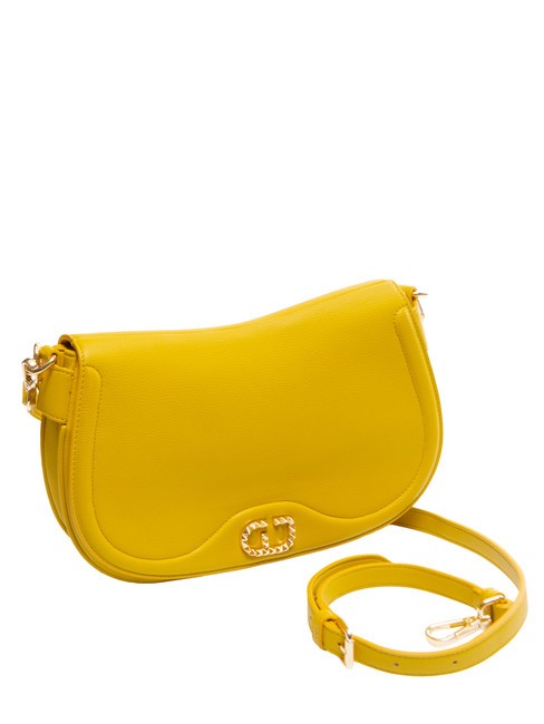 CLAUDIE Sac bandoulière avec bandoulière jaune - Sacs pour Femme