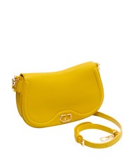 GAUDÌ CLAUDIE Sac bandoulière avec bandoulière jaune - Sacs pour Femme - 3