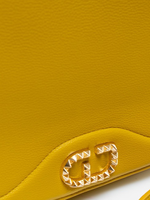 CLAUDIE Sac bandoulière avec bandoulière jaune - Sacs pour Femme