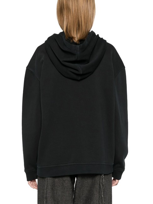 BASSANI Sweatshirt à capuche limousine noire - Sweat-shirts pour femmes