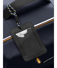 KWAY BLOSSAC  Chariot &eacute;tanche moyen profondeur du bleu/noir &eacute;galement - Valises Semi-rigides - 4