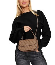 GUESS ECO ERICA Sac &agrave; main, avec bandouli&egrave;re LOGO DE LAIT - Sacs pour Femme - 4