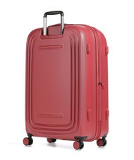 MANDARINA DUCK Chariot LOGODUCK +, grande taille extensible rouge min&eacute;ral - Valises Rigides - 3