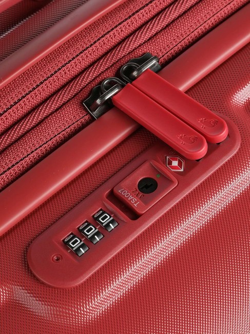 Chariot LOGODUCK +, grande taille extensible rouge min&eacute;ral - Valises Rigides