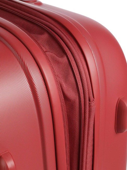 Chariot LOGODUCK +, grande taille extensible rouge min&eacute;ral - Valises Rigides