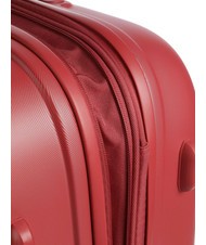 MANDARINA DUCK Chariot LOGODUCK +, grande taille extensible rouge min&eacute;ral - Valises Rigides - 5
