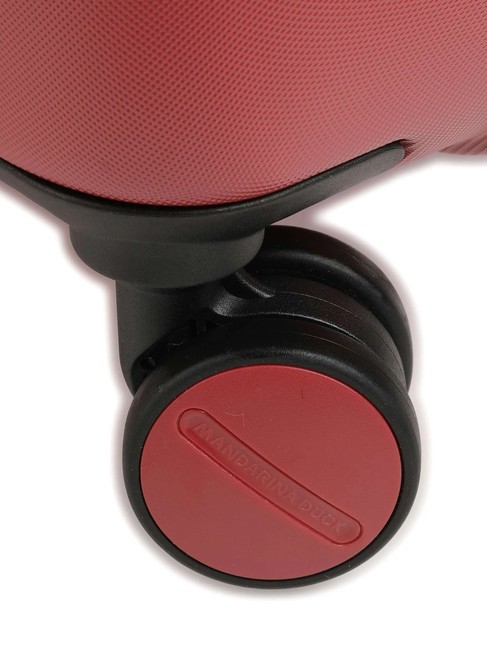 Chariot LOGODUCK +, grande taille extensible rouge min&eacute;ral - Valises Rigides