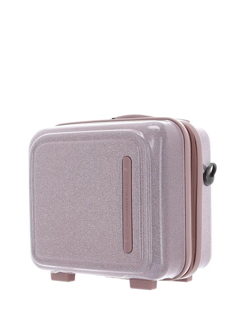 LOGODUCK + Trousse de beauté rigide roses scintillantes - Trousses