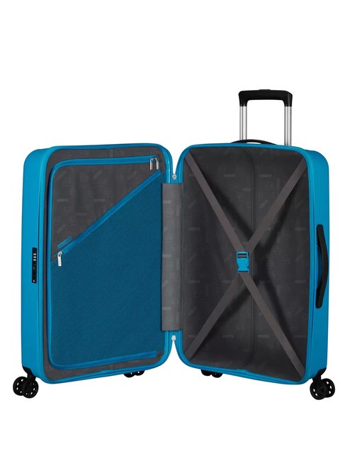 REJOY Chariot de taille moyenne bleu azur - Valises Rigides