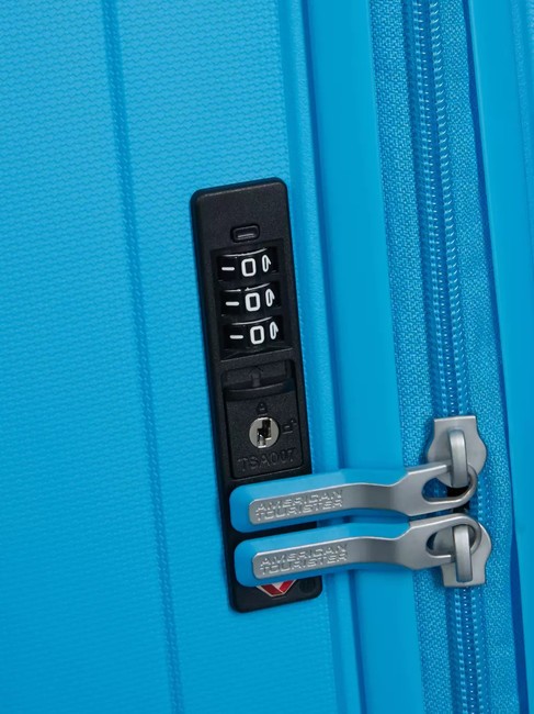 REJOY Chariot de taille moyenne bleu azur - Valises Rigides