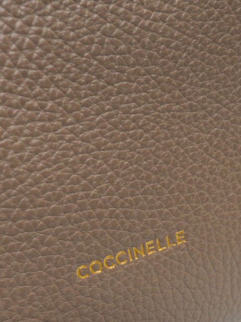 BLUE SOFT Sac &agrave; main en cuir martel&eacute; &eacute;b&egrave;ne - Sacs pour Femme