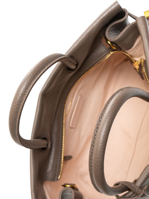 BLUE SOFT Sac &agrave; main en cuir martel&eacute; &eacute;b&egrave;ne - Sacs pour Femme