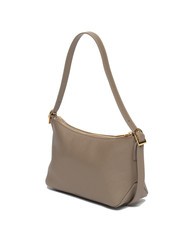 COCCINELLE CHERRY Petit sac bandoulière en cuir taupe chaud - Sacs pour Femme - 3