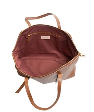 COCCINELLE CHERRY Sac cabas port&eacute; &eacute;paule en cuir martel&eacute; BRULE - Sacs pour Femme - 5
