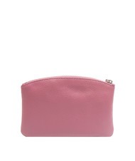 COCCINELLE ROUNDED ENVELOPE Pochette en cuir avec manchette pulpe rose - Sacs pour Femme - 3