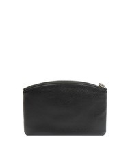 COCCINELLE ROUNDED ENVELOPE Pochette en cuir avec manchette Noir - Sacs pour Femme - 3