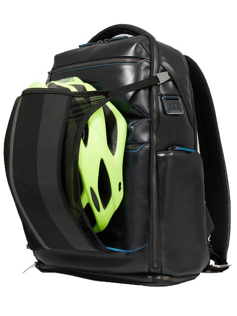 BLUE SQUARE  Sac à dos pour ordinateur portable 15,6" en cuir Noir - Sacs à dos pour ordinateur portable