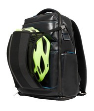 PIQUADRO BLUE SQUARE  Sac à dos pour ordinateur portable 15,6" en cuir Noir - Sacs à dos pour ordinateur portable - 6