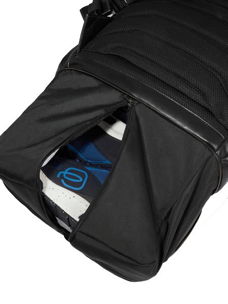 BLUE SQUARE  Sac à dos pour ordinateur portable 15,6" en cuir Noir - Sacs à dos pour ordinateur portable