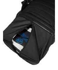 PIQUADRO BLUE SQUARE  Sac à dos pour ordinateur portable 15,6" en cuir Noir - Sacs à dos pour ordinateur portable - 8
