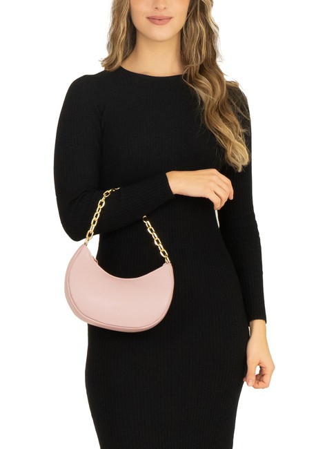 GIUDITTA Sac hobo en cuir avec cha&icirc;ne rose mill&eacute;naire - Sacs pour Femme