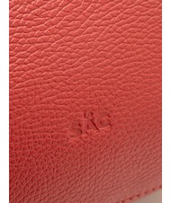 LESAC ALICE Sac à main en cuir avec bandoulière rouge - Sacs pour Femme - 7