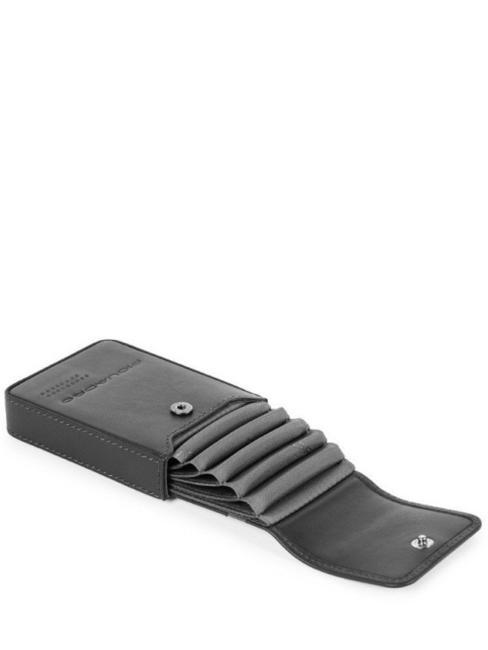 CAMPIONARIO - URBAN Porte-cartes en cuir Noir - Portefeuilles Homme